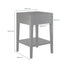 Cheriton Bedside | 1 Drawer | Black